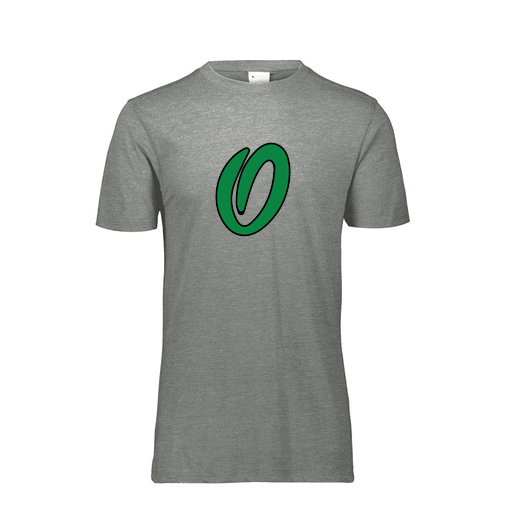 [FTSCUBGY-YS-LOGO1] Decker Youth Tri-Blend T-Shirt - Short Sleeve (Youth S, Gray, Logo 1)