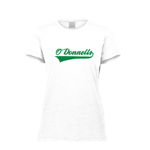 [FTSCUBWH-FAXS-LOGO2] Decker Women's Tri-Blend T-Shirt - Short Sleeve (Female Adult XS, White, Logo 2)