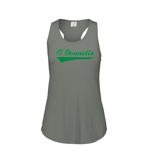 [FT0TUBGY-FAS-LOGO2] Ladies Tri Blend Tank Top (Female Adult S, Gray, Logo 2)