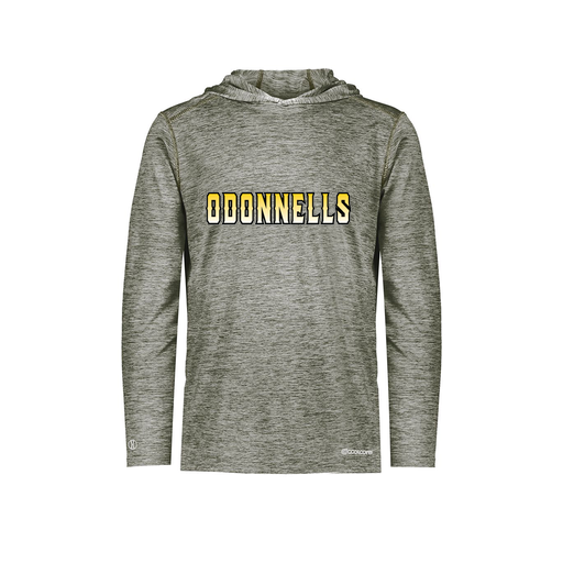 [FOLHCGGY-AS-LOGO3] Decker Men's Charge Hoodie (Adult S, Gray, Logo 3)