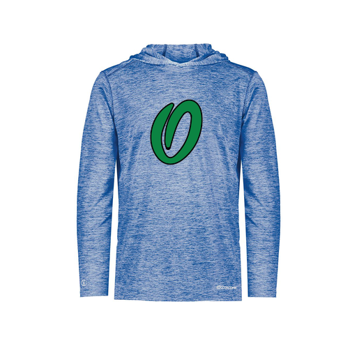 [FOLHCGRY-YS-LOGO1] Decker Youth Charge Hoodie (Youth S, Royal, Logo 1)