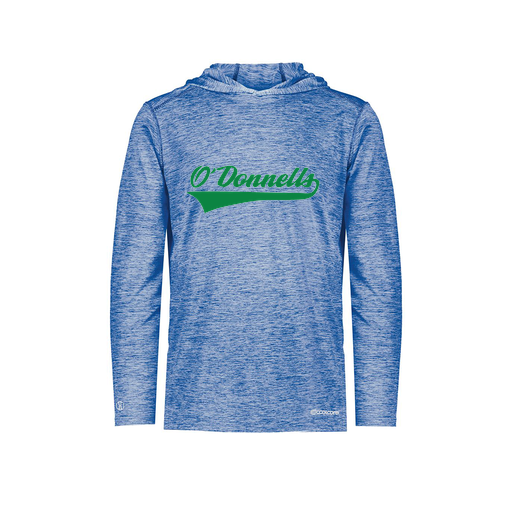 [FOLHCGRY-YS-LOGO2] Decker Youth Charge Hoodie (Youth S, Royal, Logo 2)