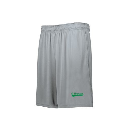 [229511.099.XS-LOGO2] Decker Men's Swift Short (Adult XS, Silver, Logo 2)