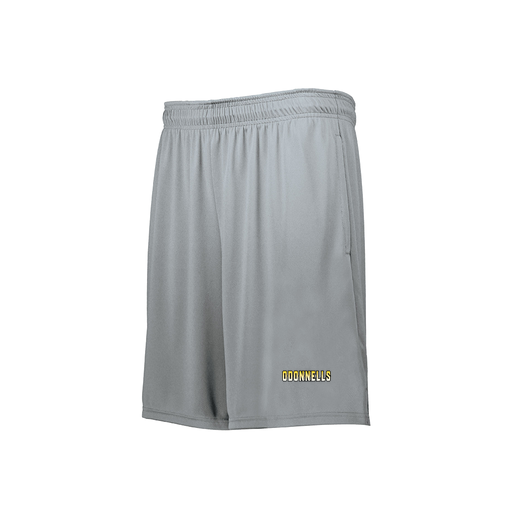 [229511.099.XS-LOGO3] Decker Men's Swift Short (Adult XS, Silver, Logo 3)