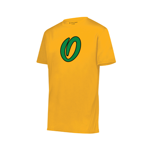 [222819.025.XXS-LOGO1] Youth Movement Dri Fit Shirt (Youth XXS, Athletic Gold, Logo 1)