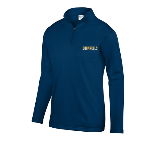 [5508.065.S-LOGO3] Decker Youth FlexFleece 1/4 Zip (Youth S, Navy, Logo 3)