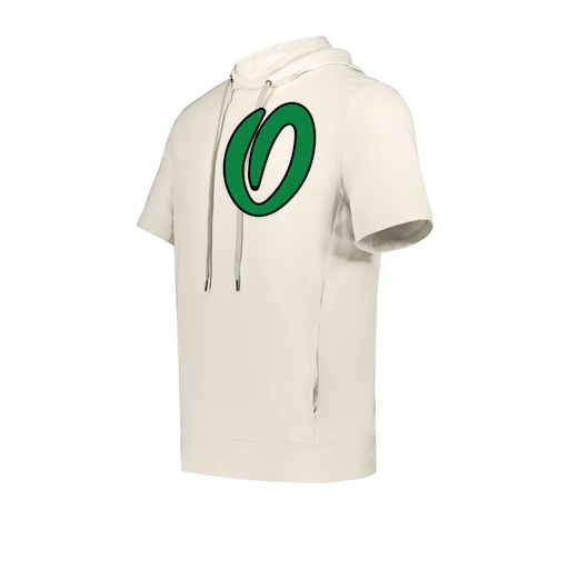 [222605-WHT-YS-LOGO1] YOUTH VENTURA SOFT KNIT SHORT SLEEVE HOODIE (Youth S, White, Logo 1)