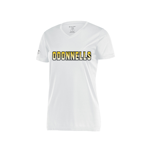 [222820.005.S-LOGO3] Ladies Movement Dri Fit Shirt (Female Adult S, White, Logo 3)